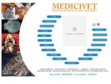 Tablet Screenshot of medicivet.com.ar